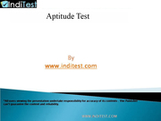  Online Aptitude test for Software development 
